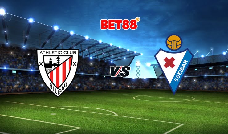 Soi kèo VN88 trận đấu Athletic Bilbao vs SD Eibar, 20h00 – 20/03