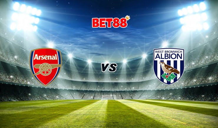 Soi kèo M88 trận đấu Arsenal vs West Bromwich, 01h00 – 10/05