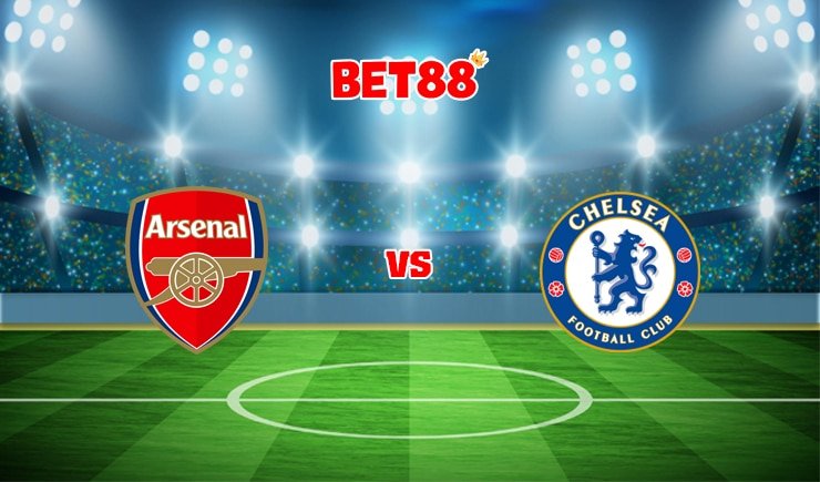 Soi kèo tỷ số FUN88 trận Arsenal vs Chelsea, 22h30 – 22/08