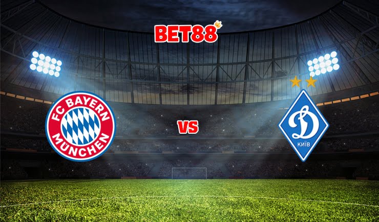Soi kèo M88 trận Bayern Munich vs Dynamo Kyiv, 02h00 – 30/09