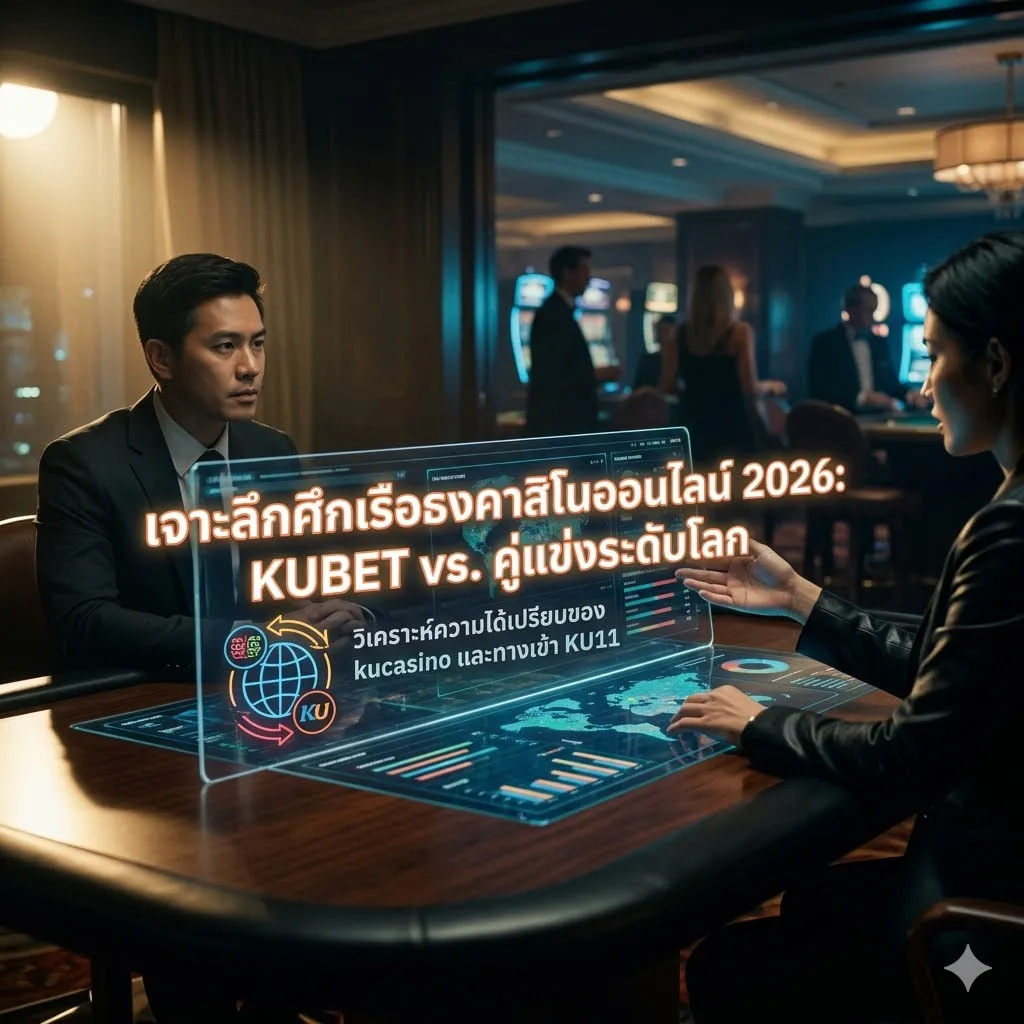 เจาะลึกศึกเรือธงคาสิโนออนไลน์ 2026: KUBET vs. คู่แข่งระดับโลก วิเคราะห์ความได้เปรียบของ kucasino และทางเข้า KU11